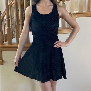 NWOT! Little Black Velvet Dress